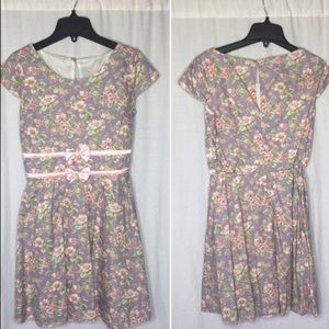 Bonne Chance Collections lilac floral dress
